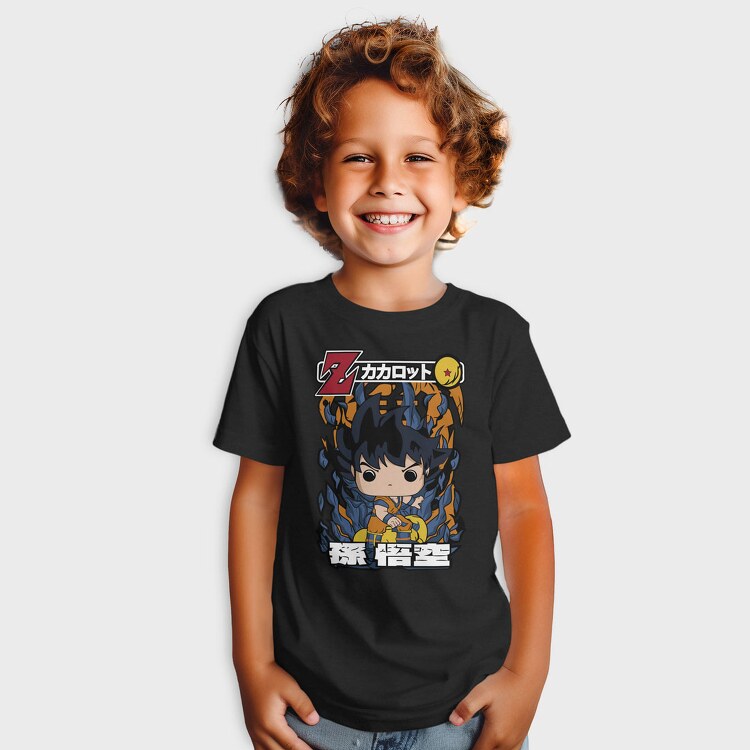 Funko Anime Dragon Ball Son Goku, Tricou Copii