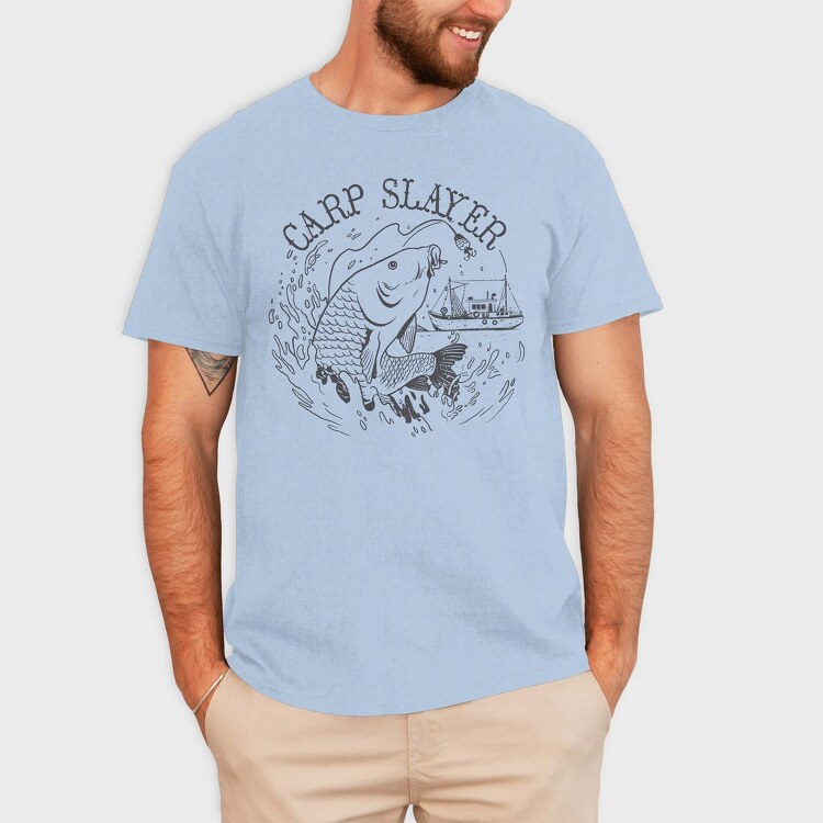Carp Slayer, Tricou Barbati (Unisex)