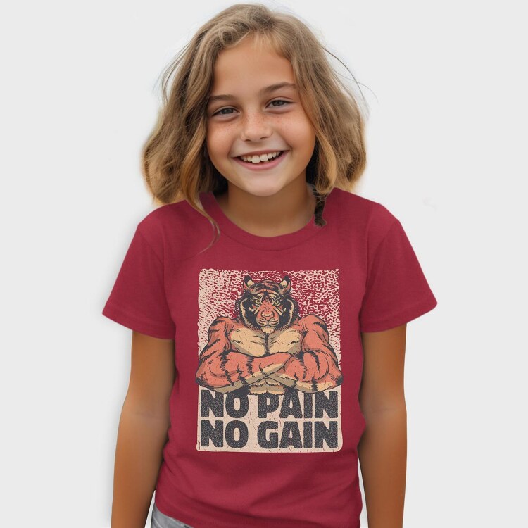 Muscular Tiger, Tricou Copii