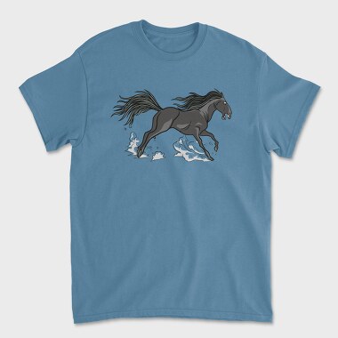 Horse Run, Tricou Barbati (Unisex)