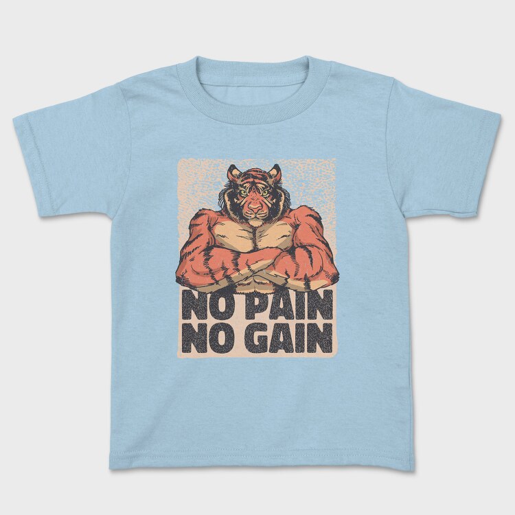 Muscular Tiger, Tricou Copii