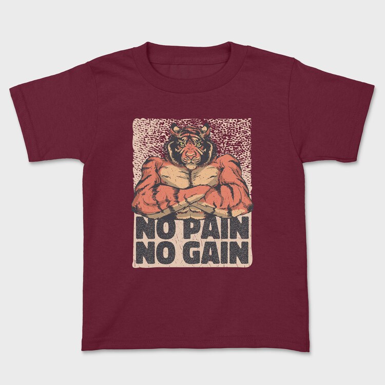Muscular Tiger, Tricou Copii
