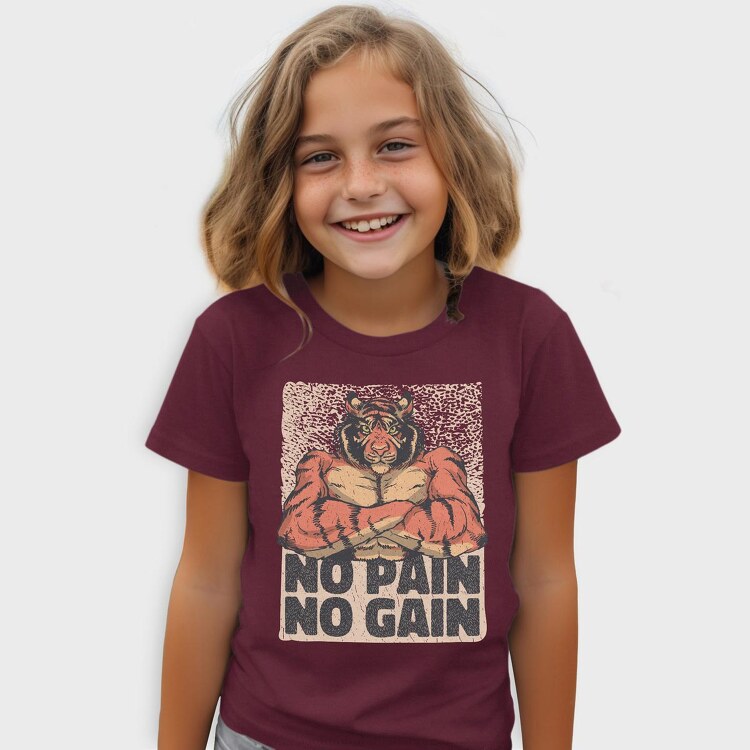 Muscular Tiger, Tricou Copii