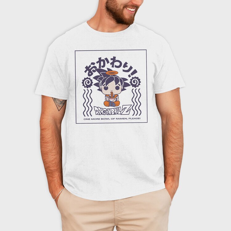 Funko Anime Drangon Ball Z, Tricou Barbati (Unisex)