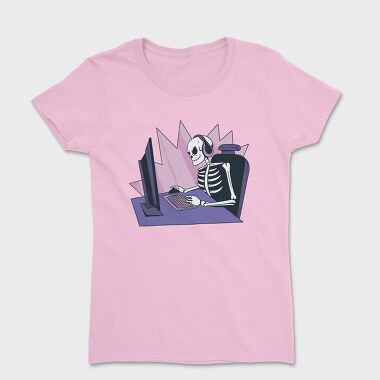 Skeleton Gamer, Tricou Femei