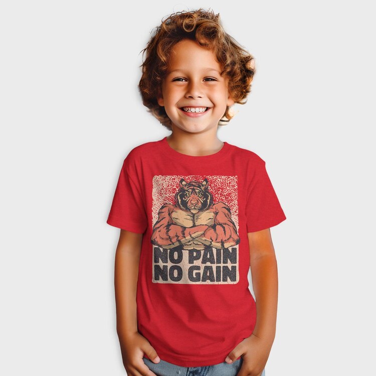 Muscular Tiger, Tricou Copii