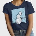 Snowman Peeing, Tricou Femei