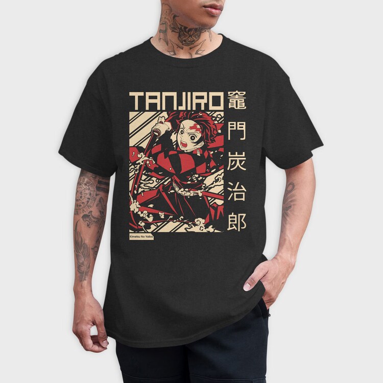 Tanjiro, Tricou Barbati (Unisex)