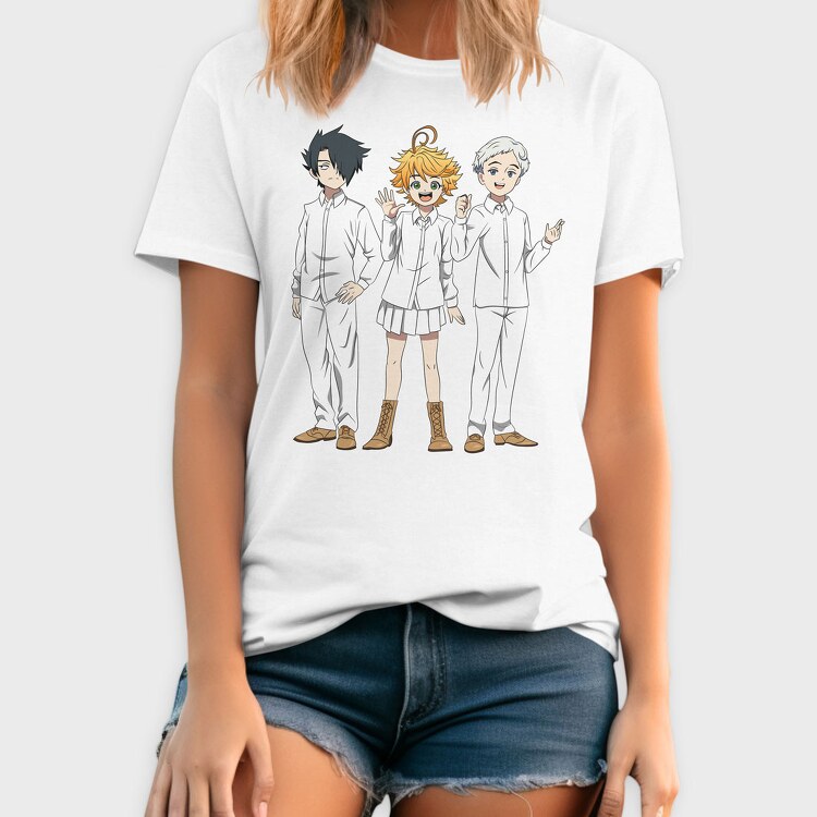 The Promised Neverland, Tricou Barbati (Unisex)