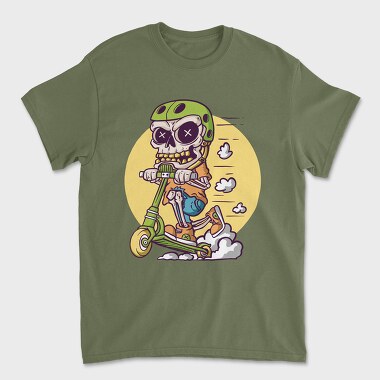 Scooter Bones, Tricou Barbati (Unisex)