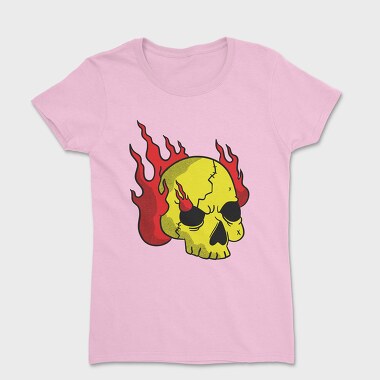 Burning Skull, Tricou Femei