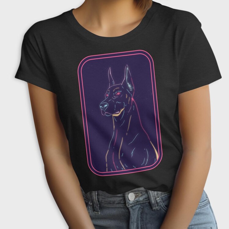 Doberman Dog, Tricou Femei