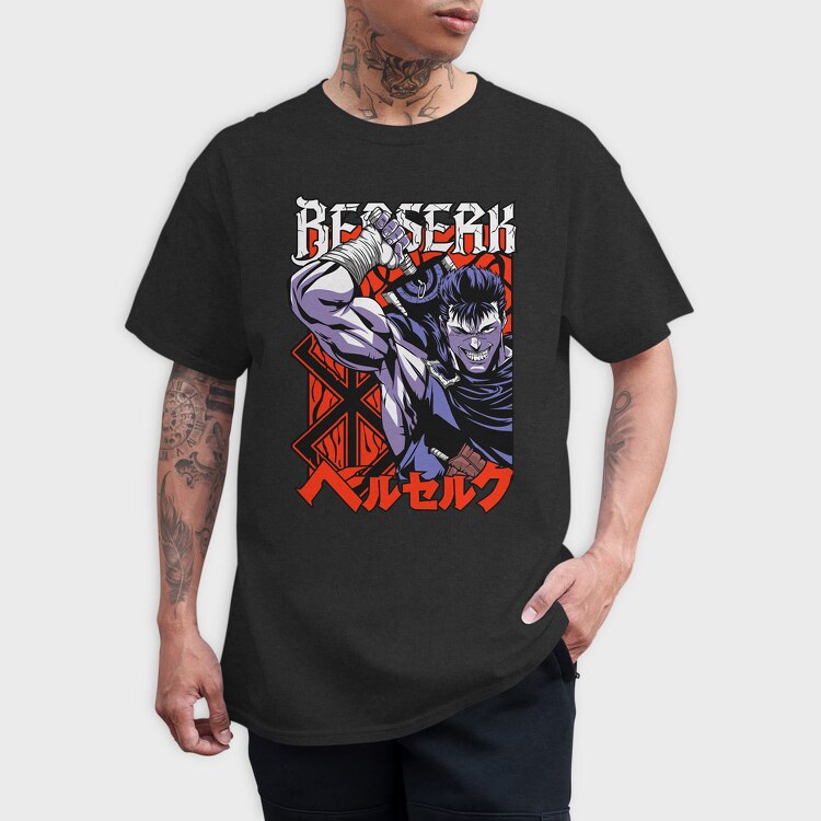 Berserk, Tricou Barbati (Unisex)