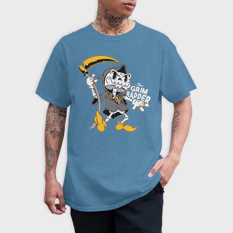 Grim Rapper, Tricou Barbati (Unisex)