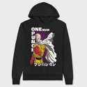 One Punch Man, Hanorac Oversize Barbati (Unisex)