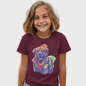 Rottweiler Watercolor, Tricou Copii