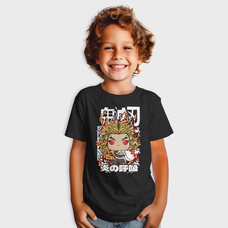 Funko Demon Slayer Kyojuro Rengoku, Tricou Copii