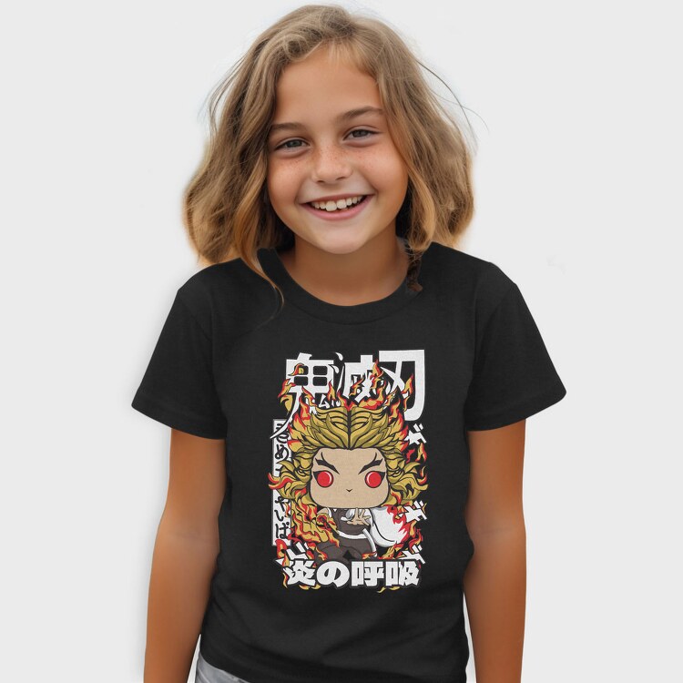 Funko Demon Slayer Kyojuro Rengoku, Tricou Copii