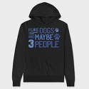 Dog Lover, Hanorac Oversize Barbati (Unisex)