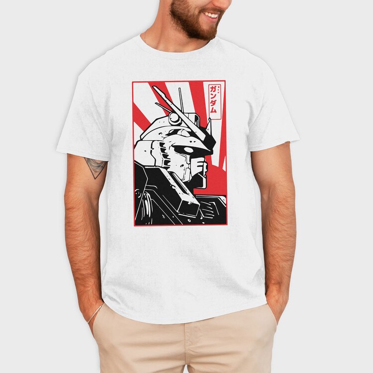 Gundam Rx-78, Tricou Barbati (Unisex)