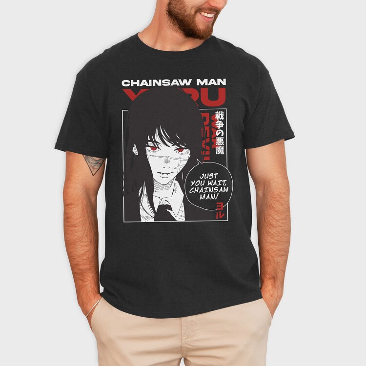 Chainsaw Man 19, Tricou Barbati (Unisex)