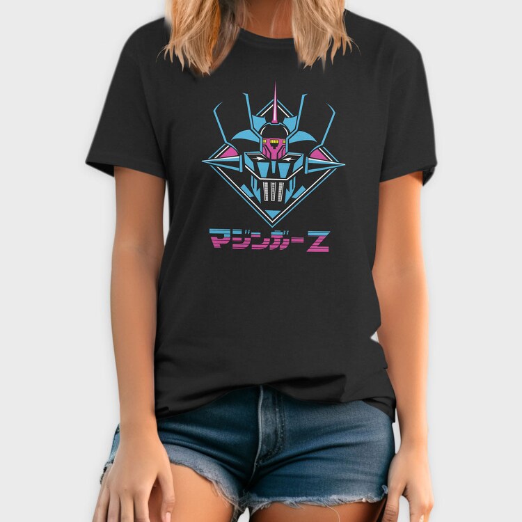 Retro Mazinger Z, Tricou Barbati (Unisex)