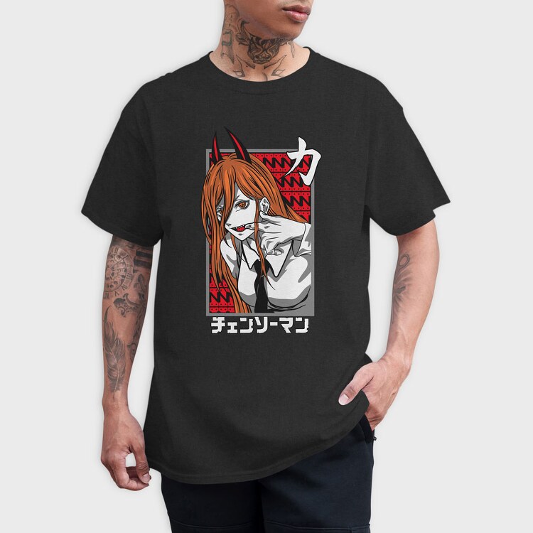 Chainsaw Man 5, Tricou Barbati (Unisex)