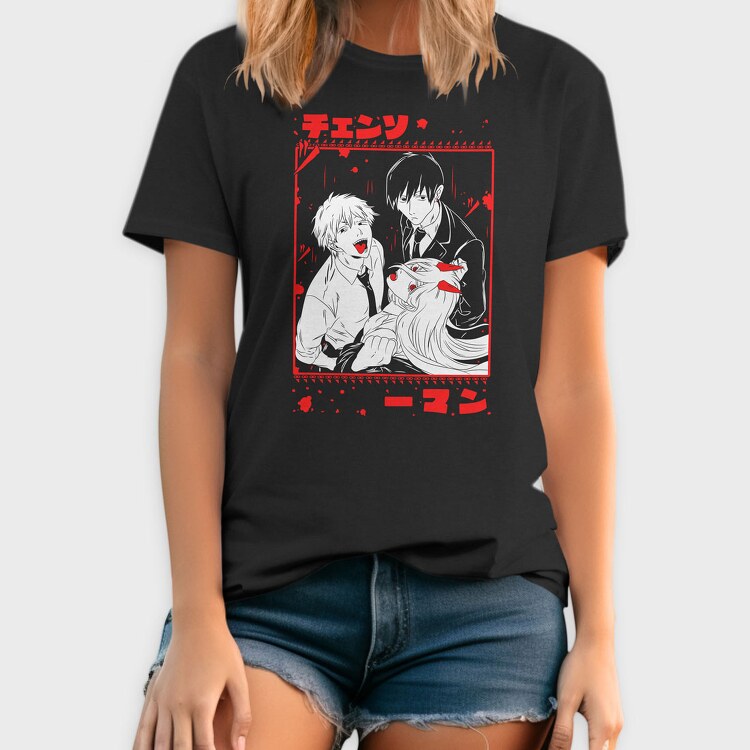 Chainsaw Man 6, Tricou Barbati (Unisex)