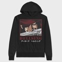 Hellsing 1, Hanorac Oversize Barbati (Unisex)