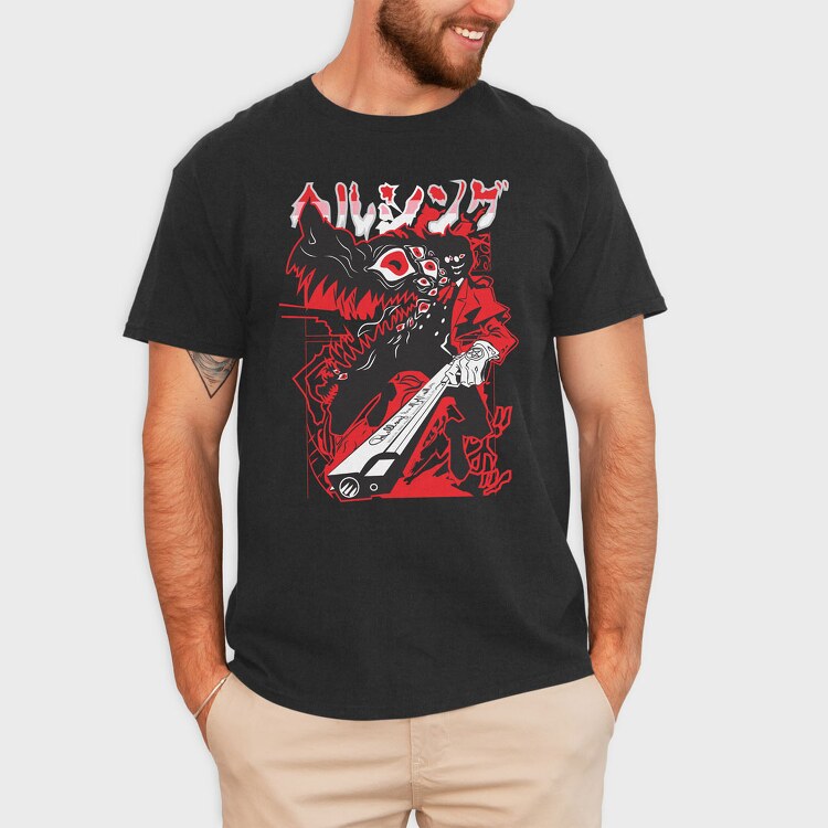 Hellsing 10, Tricou Barbati (Unisex)
