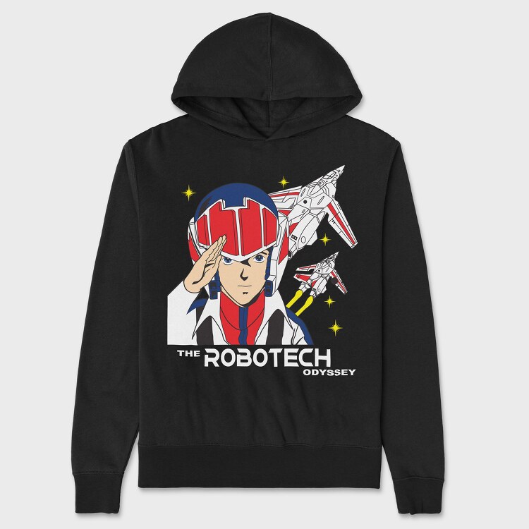 Robotech 6, Hanorac Oversize Barbati (Unisex)