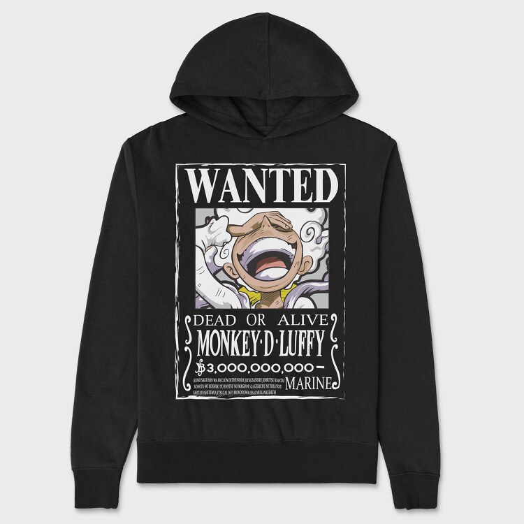 One Piece 129, Hanorac Oversize Barbati (Unisex)