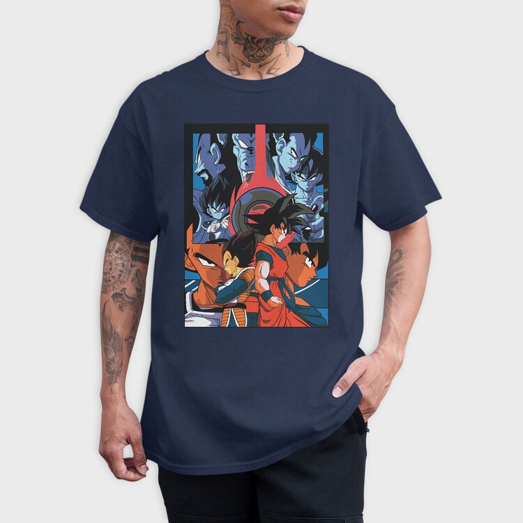 Dragon Ball Z 34, Tricou Barbati (Unisex)