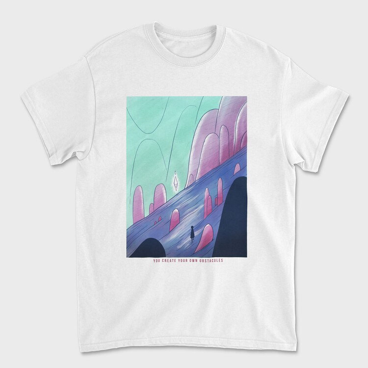 Fantasy_Landscape_10, Tricou Barbati (Unisex)