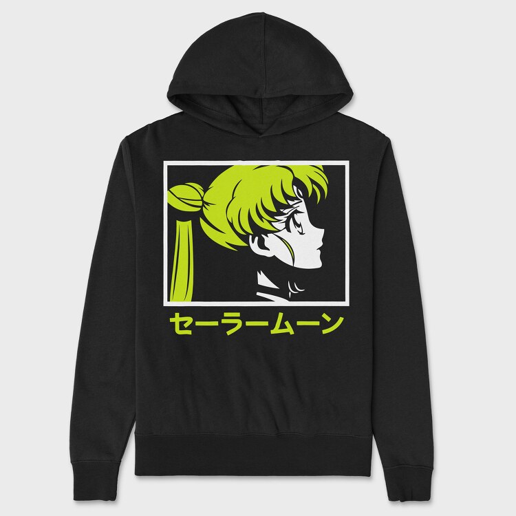Sailor Moon 1, Hanorac Oversize Barbati (Unisex)