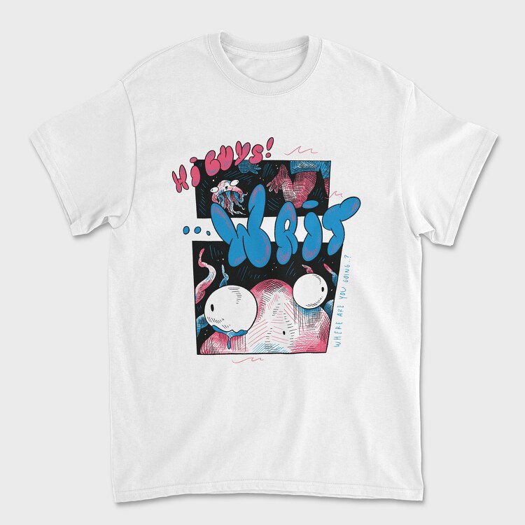 Ocean Creatures 07, Tricou Barbati (Unisex)