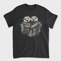 Otters Swimming, Tricou Barbati (Unisex)