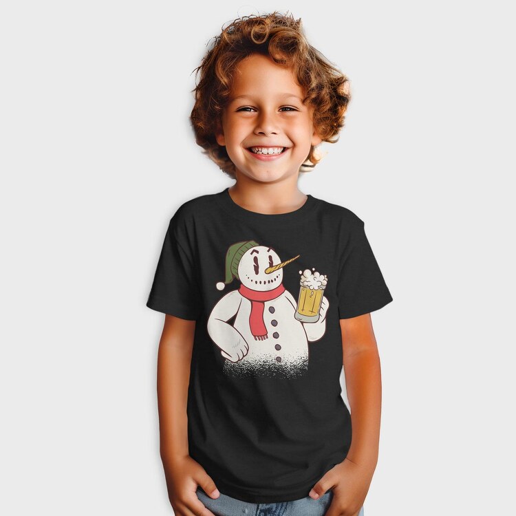 Snowman Beer, Tricou Copii