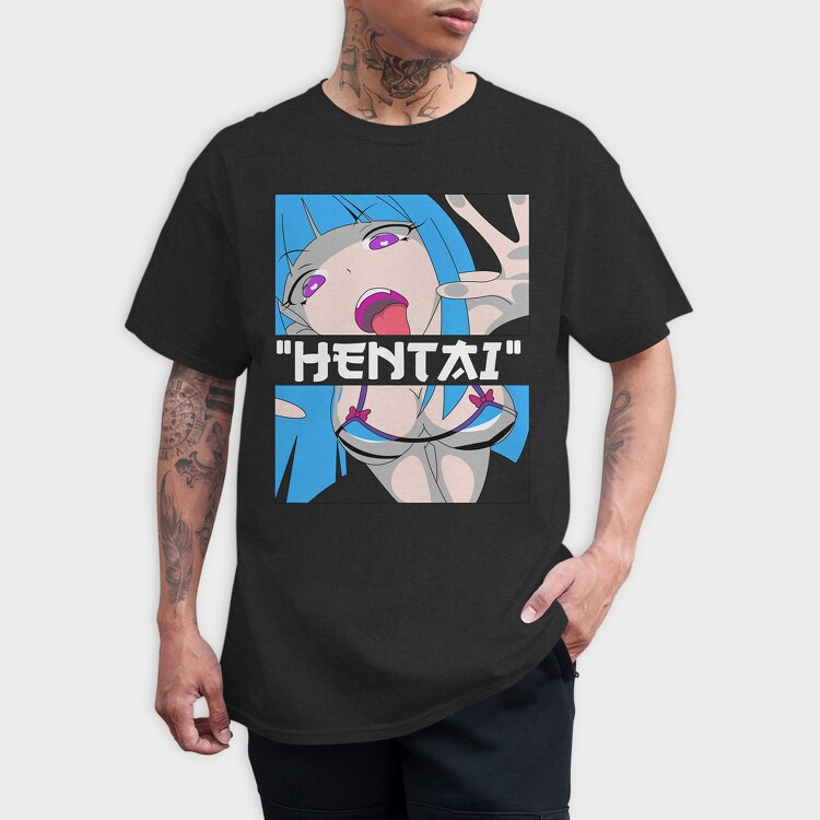Hentai 4, Tricou Barbati (Unisex)