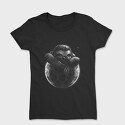 Sloth Moon Monochrome, Tricou Femei