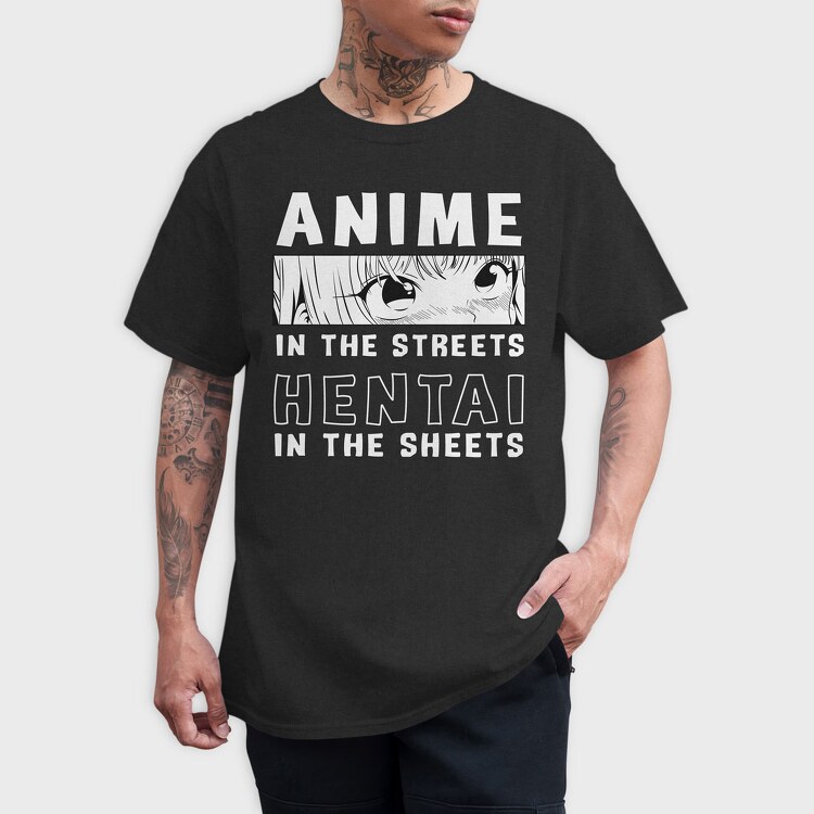 Hentai 5, Tricou Barbati (Unisex)