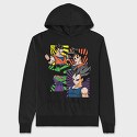Dragon Ball Z 52, Hanorac Oversize Barbati (Unisex)