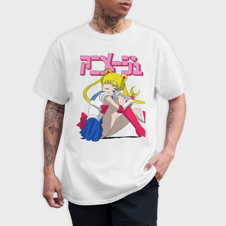Sailor Moon 4, Tricou Barbati (Unisex)