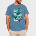 Bonsai Floating Island, Tricou Barbati (Unisex)