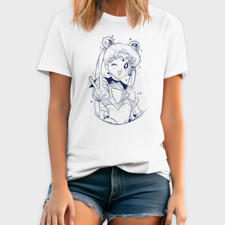 Sailor Moon 8, Tricou Barbati (Unisex)