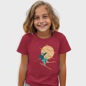 Skier Falling, Tricou Copii