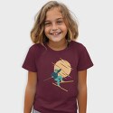 Skier Falling, Tricou Copii