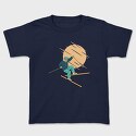 Skier Falling, Tricou Copii