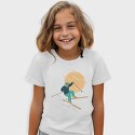 Skier Falling, Tricou Copii