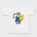 Cartoon Retro Pokemon 4, Tricou Copii